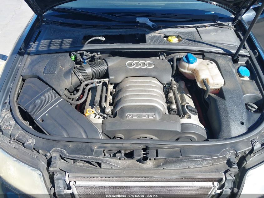 2002 Audi A4 3.0 VIN: WAULT68E32A194783 Lot: 42898704