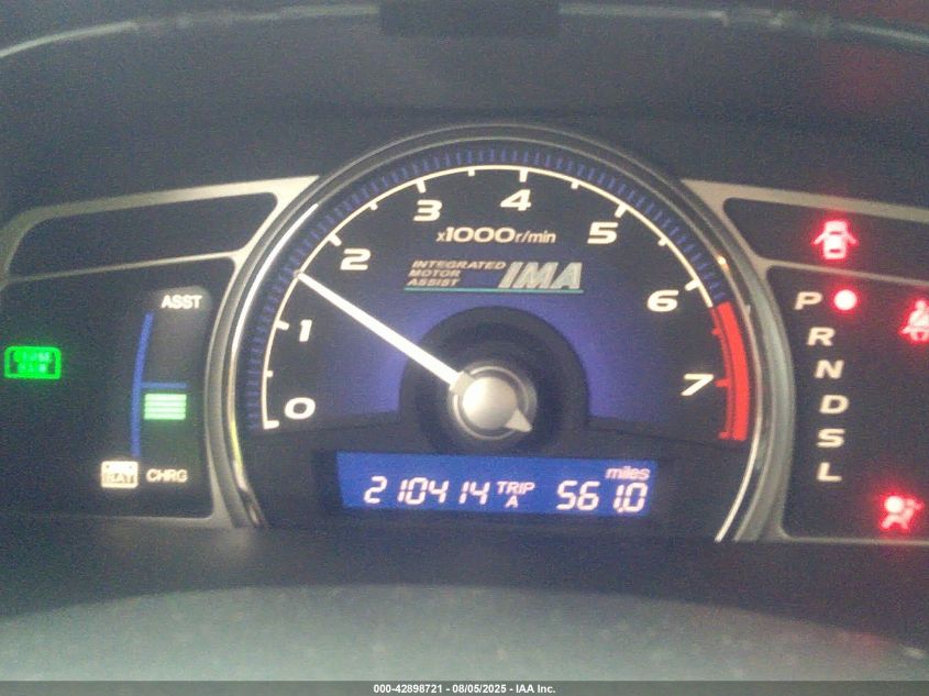 2008 Honda Civic Hybrid VIN: JHMFA36278S004854 Lot: 42898721