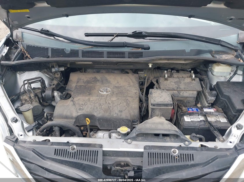 2012 Toyota Sienna Le V6 8 Passenger VIN: 5TDKK3DC3CS212501 Lot: 42898727