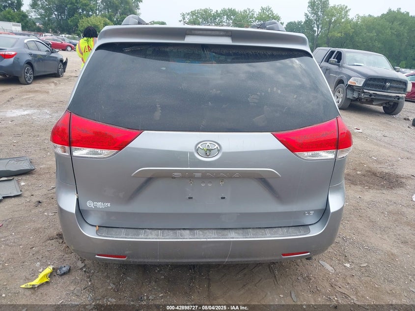 2012 Toyota Sienna Le V6 8 Passenger VIN: 5TDKK3DC3CS212501 Lot: 42898727