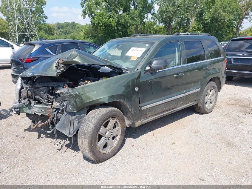 2006 Jeep Grand Cherokee Limited green other gasoline 1J4HR58N16C362331 photo #3