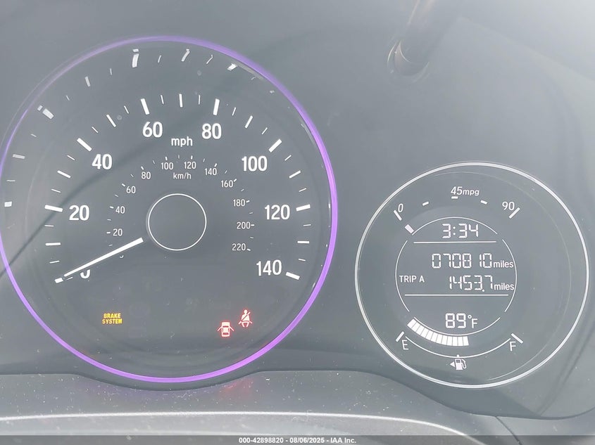 2018 HONDA HR-V EX - 3CZRU6H55JM717517