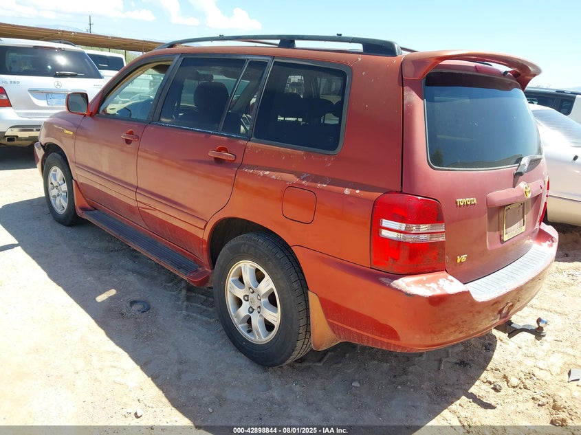JTEGF21A220071795 2002 TOYOTA HIGHLANDER photo no. 3