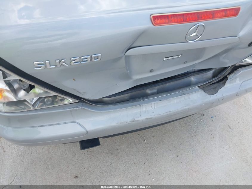 1999 Mercedes-Benz Slk 230 Kompressor VIN: WDBKK47F1XF098157 Lot: 42898985