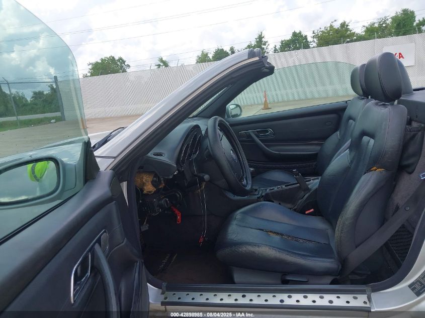 1999 Mercedes-Benz Slk 230 Kompressor VIN: WDBKK47F1XF098157 Lot: 42898985