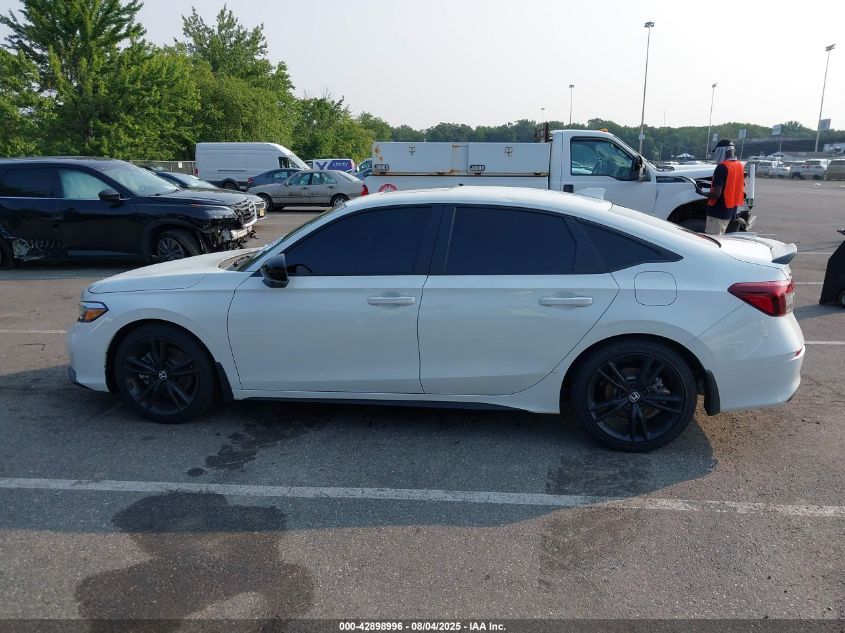 2025 Honda Civic Si Base W/High Performance Summer Tires/ VIN: 2HGFE1E59SH471523 Lot: 42898996