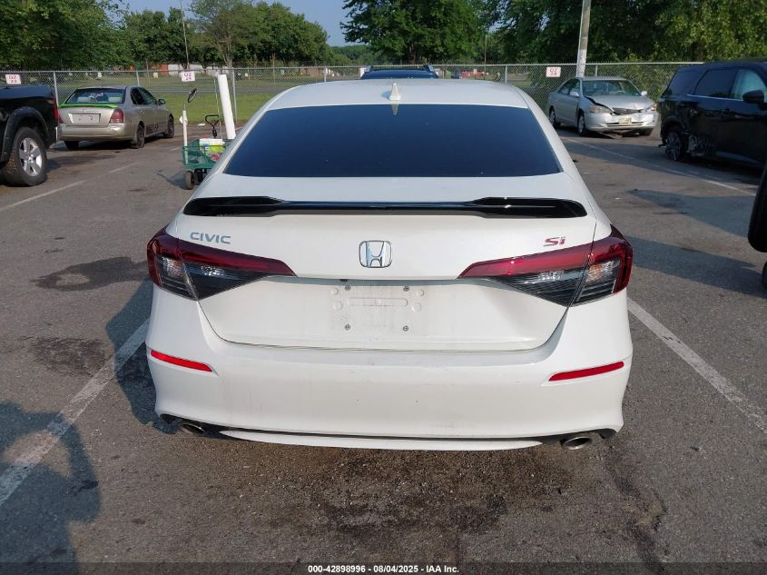 2025 Honda Civic Si Base W/High Performance Summer Tires/ VIN: 2HGFE1E59SH471523 Lot: 42898996