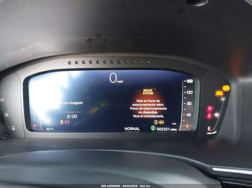 2025 Honda Civic Si Base W/High Performance Summer Tires/ VIN: 2HGFE1E59SH471523 Lot: 42898996