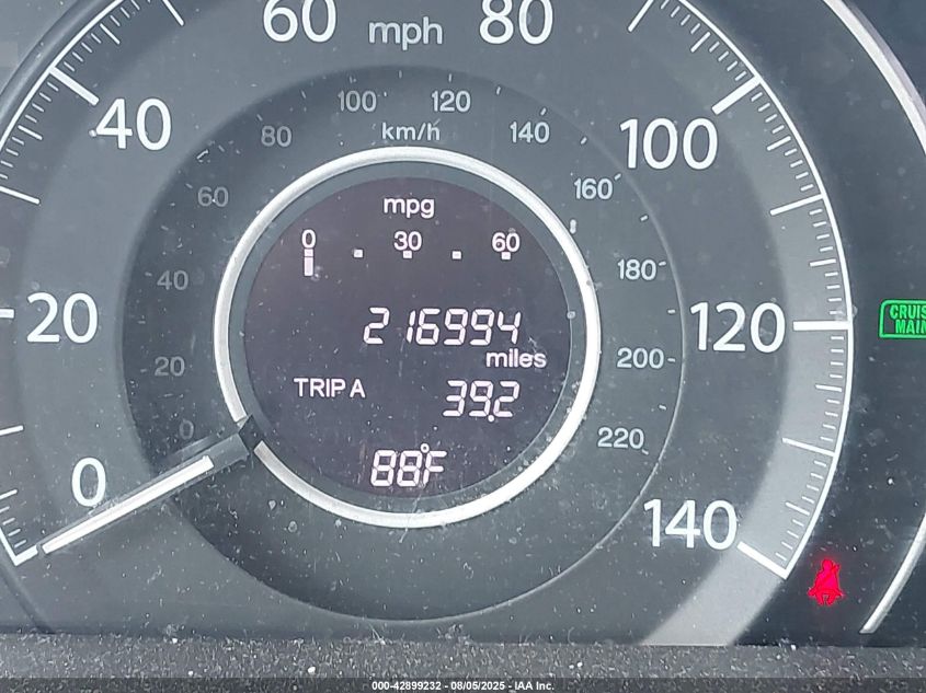 2012 Honda Cr-V Ex VIN: 5J6RM4H54CL049654 Lot: 42899232