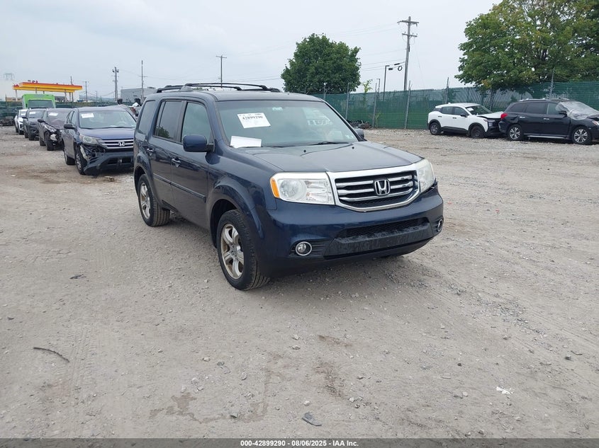 5FNYF4H49CB003310 2012 Honda Pilot Ex auction photo 1