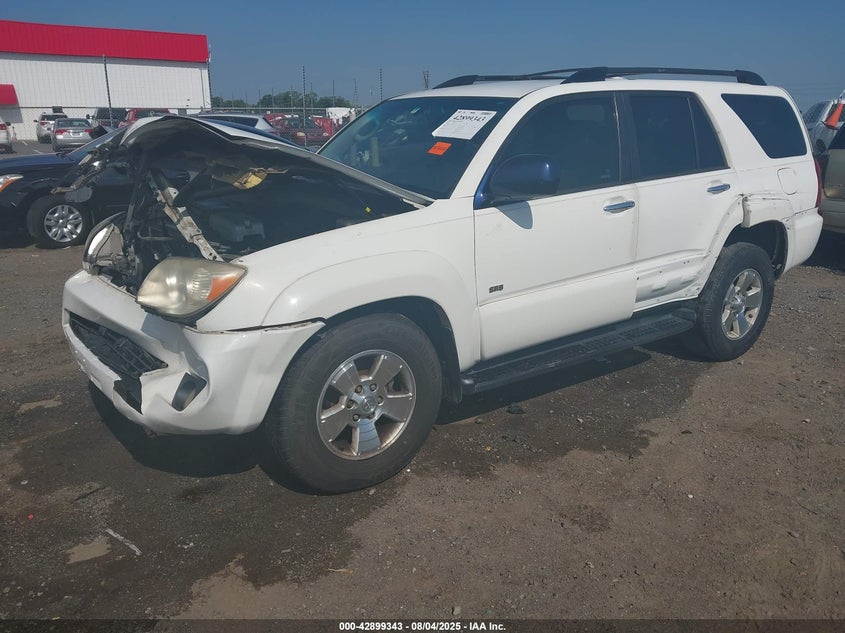 JTEZT14R260025631 2006 TOYOTA 4RUNNER photo no. 2