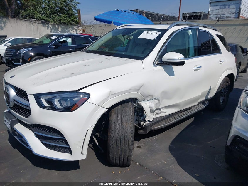 VIN 4JGFB4JEXLA127886 2020 MERCEDES-BENZ GLE 350