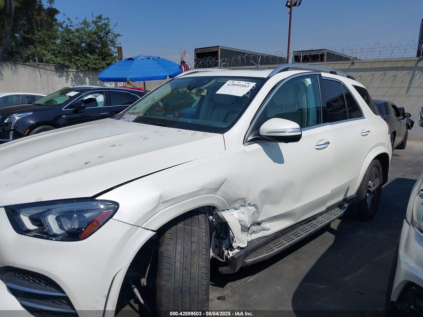 VIN 4JGFB4JEXLA127886 2020 MERCEDES-BENZ GLE 350