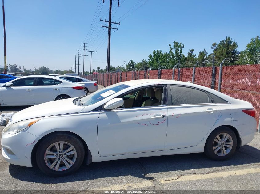 2013 Hyundai Sonata Gls VIN: 5NPEB4AC5DH512748 Lot: 42899521