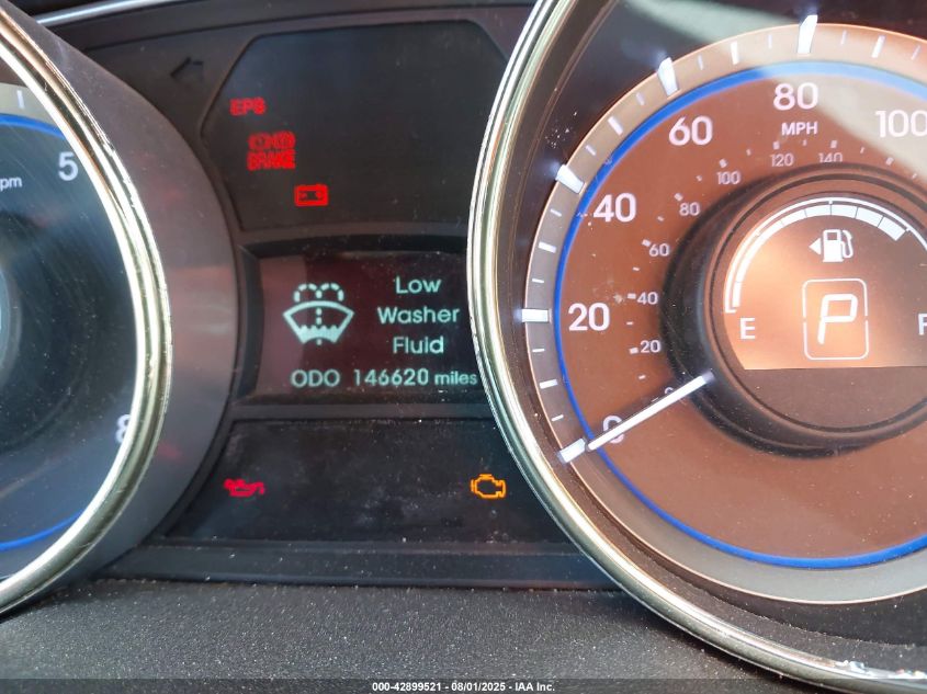 2013 Hyundai Sonata Gls VIN: 5NPEB4AC5DH512748 Lot: 42899521