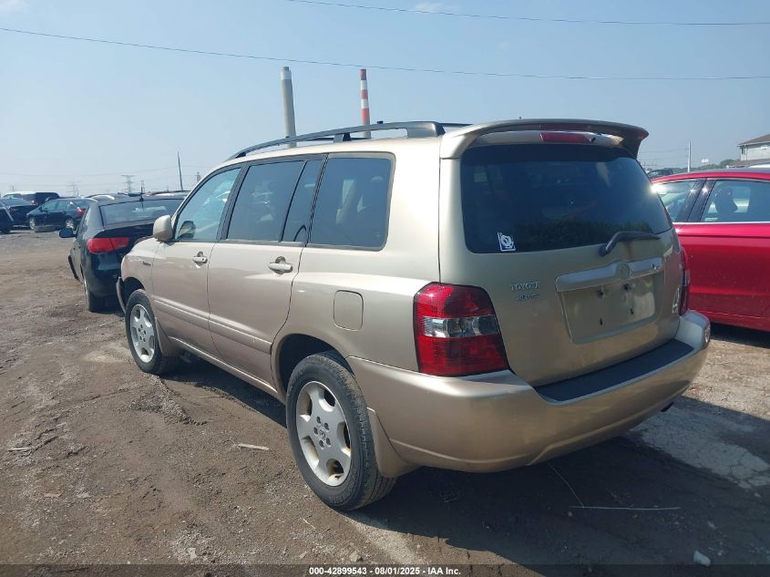 2004 Toyota Highlander Limited V6 VIN: JTEEP21A040003678 Lot: 42899543