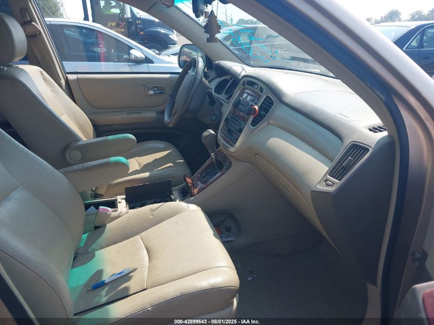 2004 Toyota Highlander Limited V6 VIN: JTEEP21A040003678 Lot: 42899543