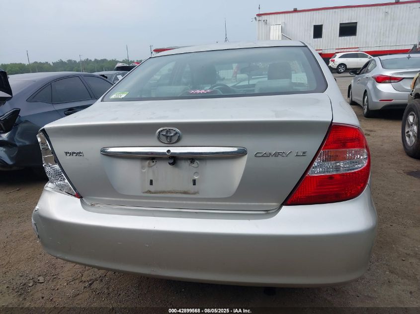 2004 Toyota Camry Le VIN: 4T1BE32KX4U882878 Lot: 42899568