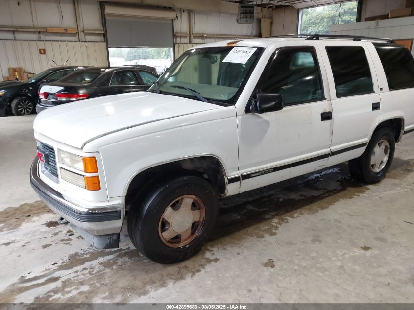 1998 GMC Yukon Sle VIN: 1GKEK13R1WJ735108 Lot: 42899683