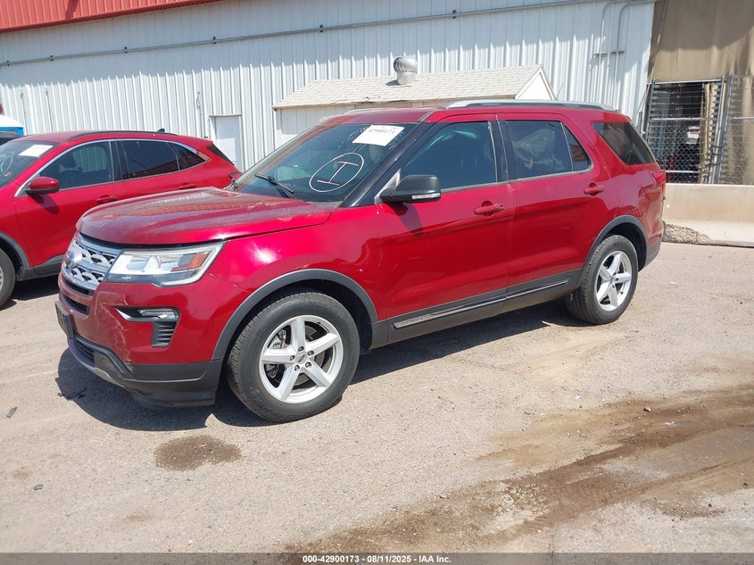 Vin: 1fm5k7d85kga42050, lot: 43393866, ford explorer xlt 20192