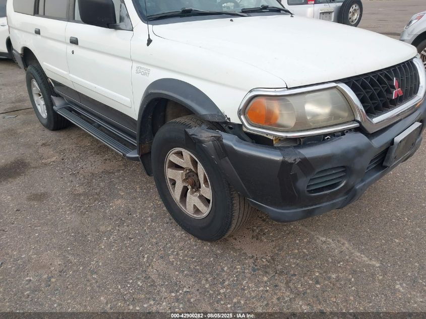2001 Mitsubishi Montero Sport Xls VIN: JA4MT31H91P045438 Lot: 42900282