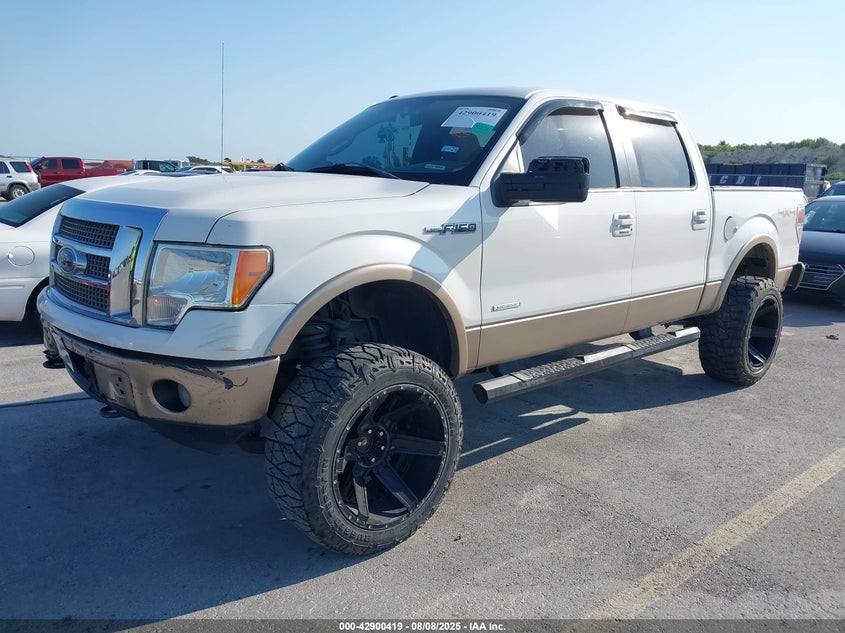 Vin: 1ftfw1et4cfb99766, lot: 43394112, ford f-150 lariat 20122