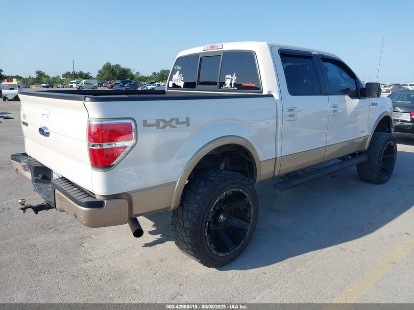 Vin: 1ftfw1et4cfb99766, lot: 43394112, ford f-150 lariat 20124
