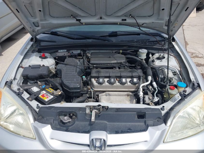 2001 Honda Civic Ex VIN: 1HGEM22901L019392 Lot: 42900524