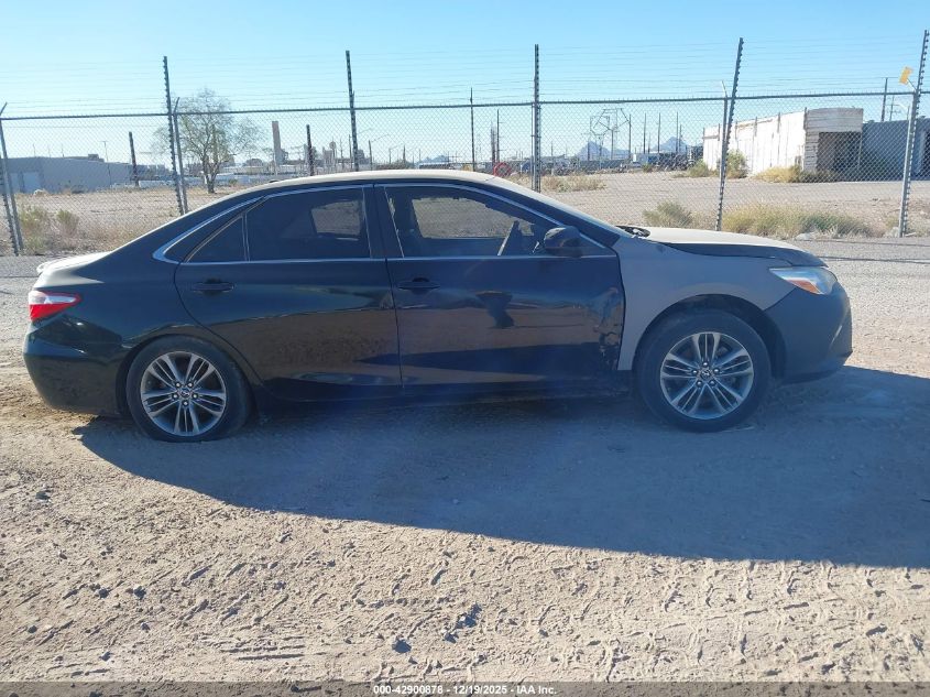 2015 Toyota Camry Se VIN: 4T1BF1FK6FU487255 Lot: 42900878