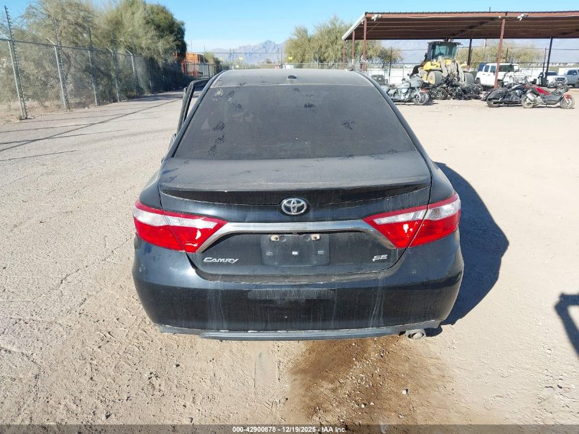 2015 Toyota Camry Se VIN: 4T1BF1FK6FU487255 Lot: 42900878