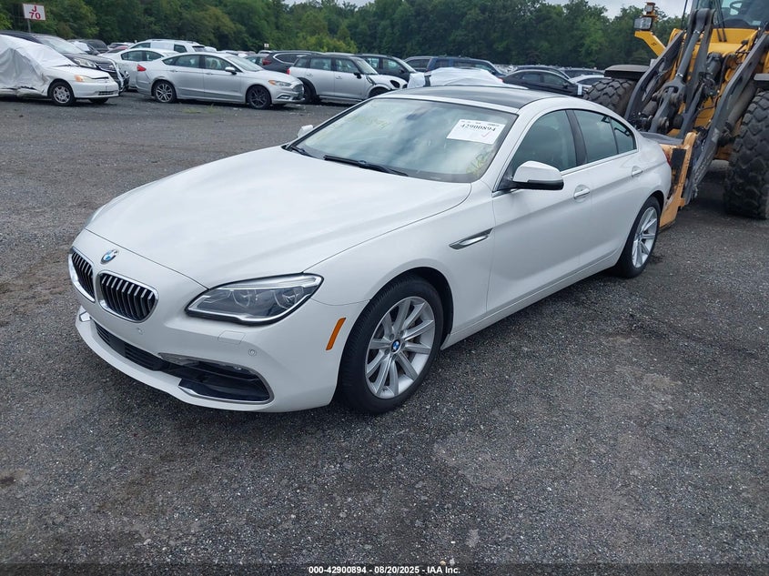 Vin: wba6d2c52ggt66137, lot: 43394608, bmw 640i gran coupe xdrive 20162