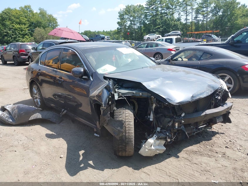 2007 Infiniti G35 Sport grey sedan gasoline JNKBV61E57M700363 photo #1