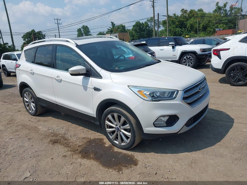 1FMCU0JD6HUA79709 2017 Ford Escape Titanium auction photo 1
