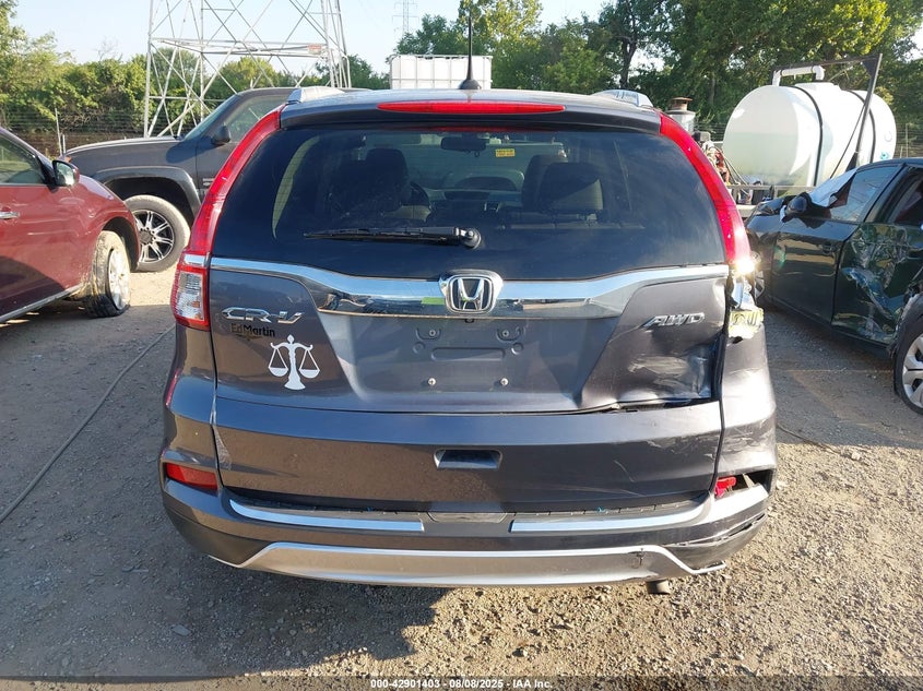 2016 HONDA CR-V EX-L - 5J6RM4H75GL068429