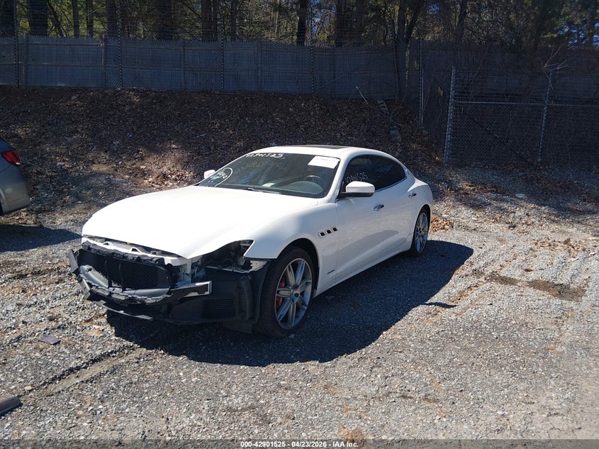 Vin: zam56yrl7j1296206, lot: 43395239, maserati quattroporte s q4 granlusso 20182