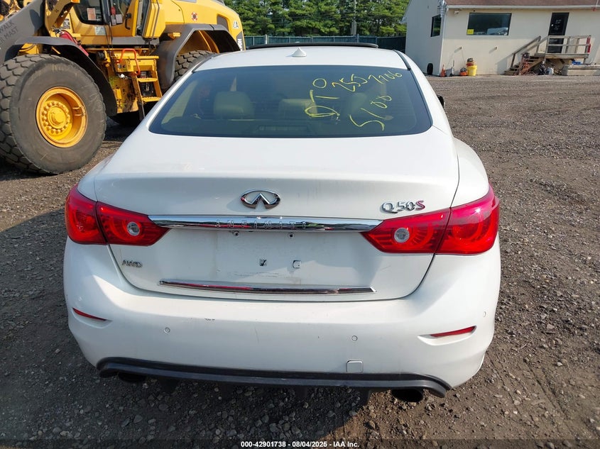 2014 INFINITI Q50 SPORT - JN1BV7AR6EM704075
