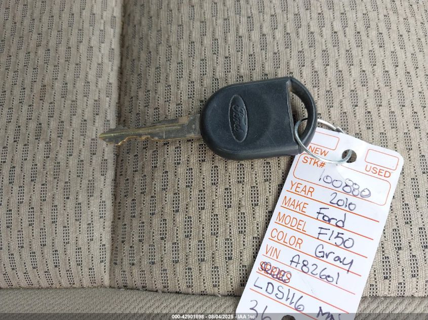 2010 Ford F-150 Stx/Xl/Xlt VIN: 1FTEX1E8XAFA82601 Lot: 42901898