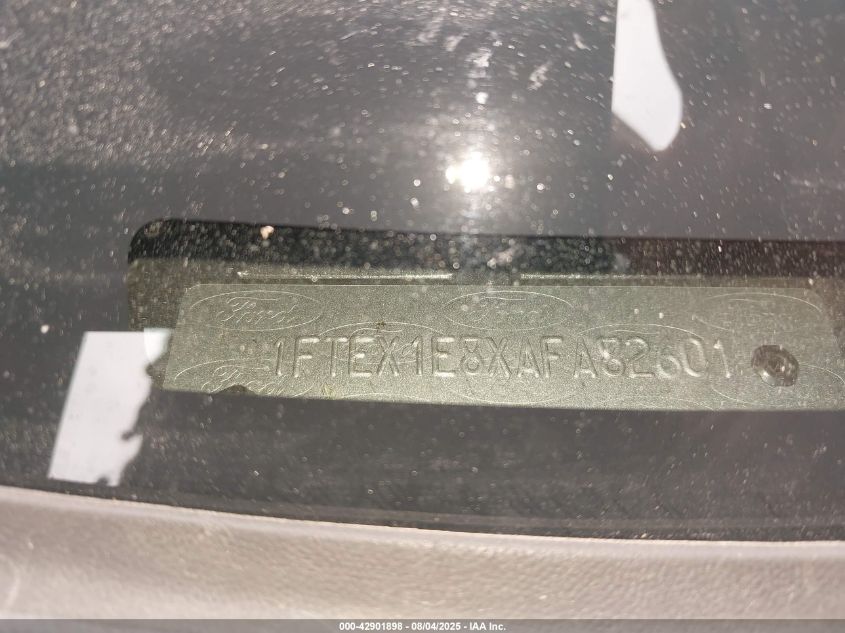 2010 Ford F-150 Stx/Xl/Xlt VIN: 1FTEX1E8XAFA82601 Lot: 42901898