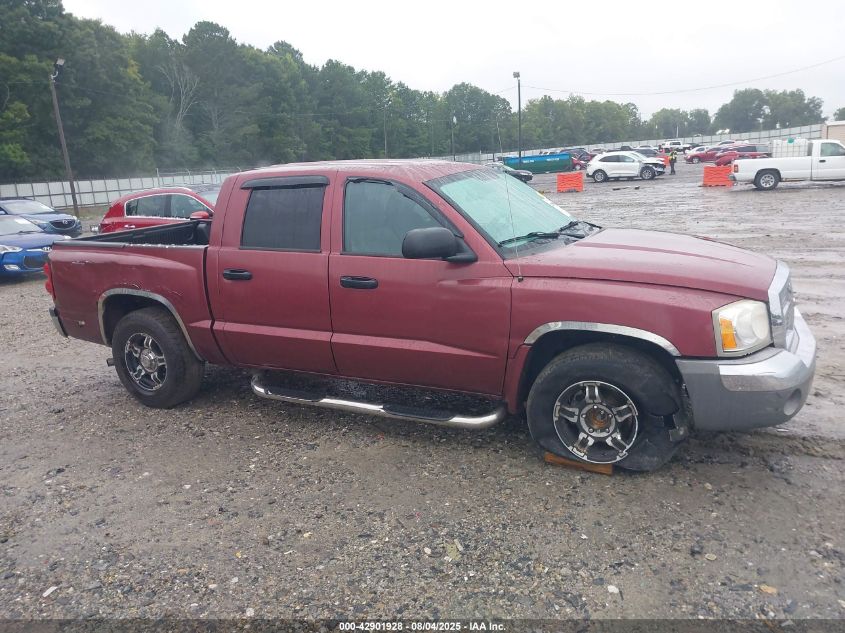 2005 Dodge Dakota Quad Slt VIN: 1D7HW48N05S287575 Lot: 42901928