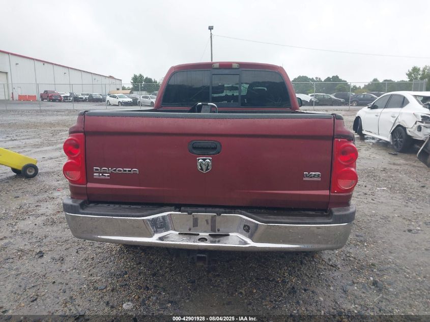2005 Dodge Dakota Quad Slt VIN: 1D7HW48N05S287575 Lot: 42901928