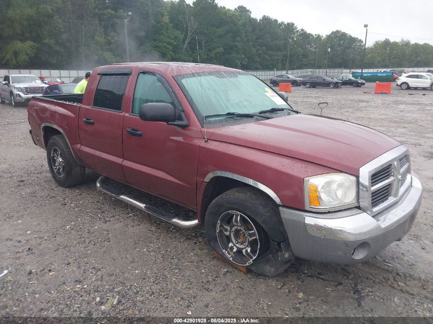 2005 Dodge Dakota Quad Slt VIN: 1D7HW48N05S287575 Lot: 42901928