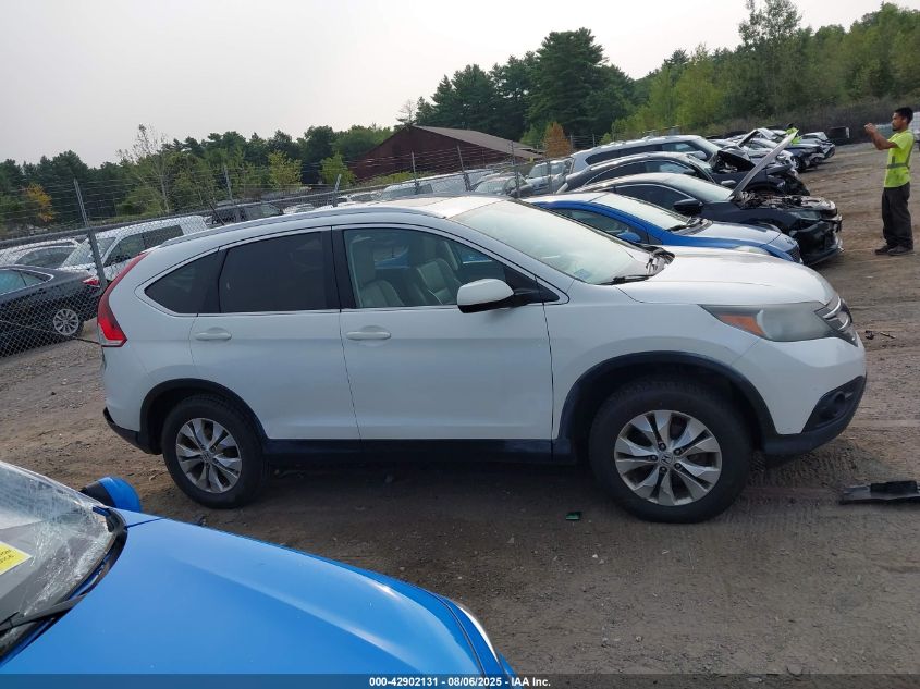 2012 Honda Cr-V Ex-L VIN: 5J6RM4H77CL066000 Lot: 42902131