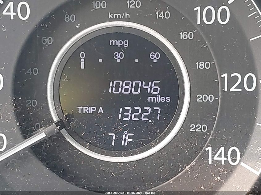 2012 Honda Cr-V Ex-L VIN: 5J6RM4H77CL066000 Lot: 42902131