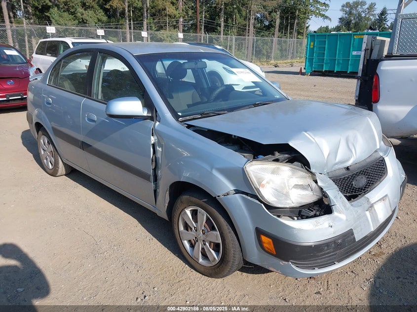 KNADE123186316075 2008 Kia Rio Lx auction photo 1
