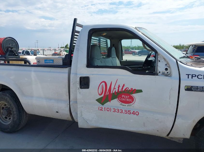 2001 Ford F-250 Xl/Xlt VIN: 1FTNF20L81EB33121 Lot: 42902232