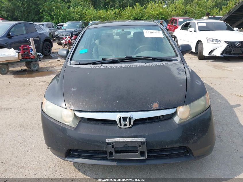 2008 Honda Civic Lx VIN: 1HGFA16568L070176 Lot: 42902506