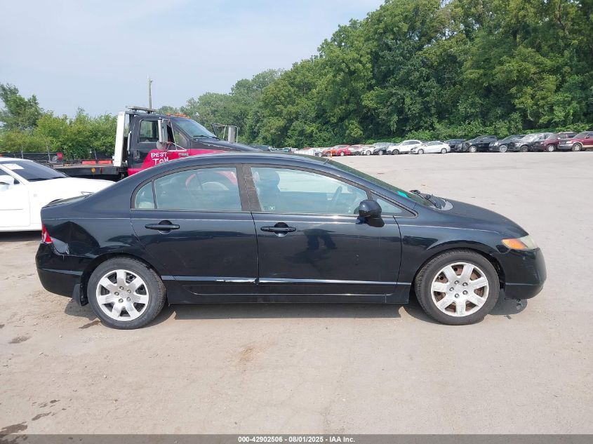 2008 Honda Civic Lx VIN: 1HGFA16568L070176 Lot: 42902506