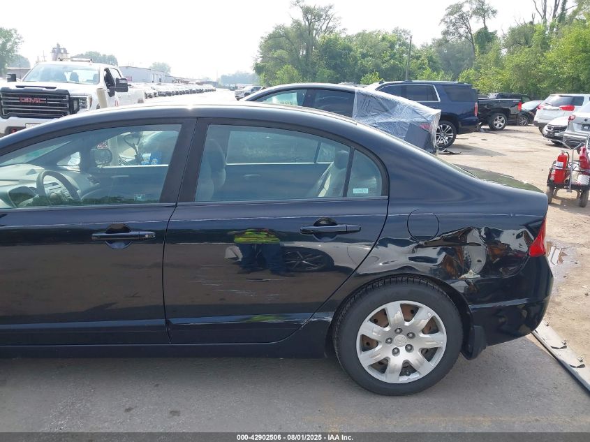 2008 Honda Civic Lx VIN: 1HGFA16568L070176 Lot: 42902506