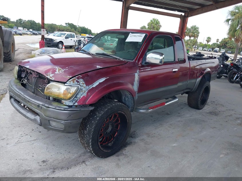 2004 Toyota Tacoma Prerunner V6 VIN: 5TESN92N74Z308666 Lot: 42902586