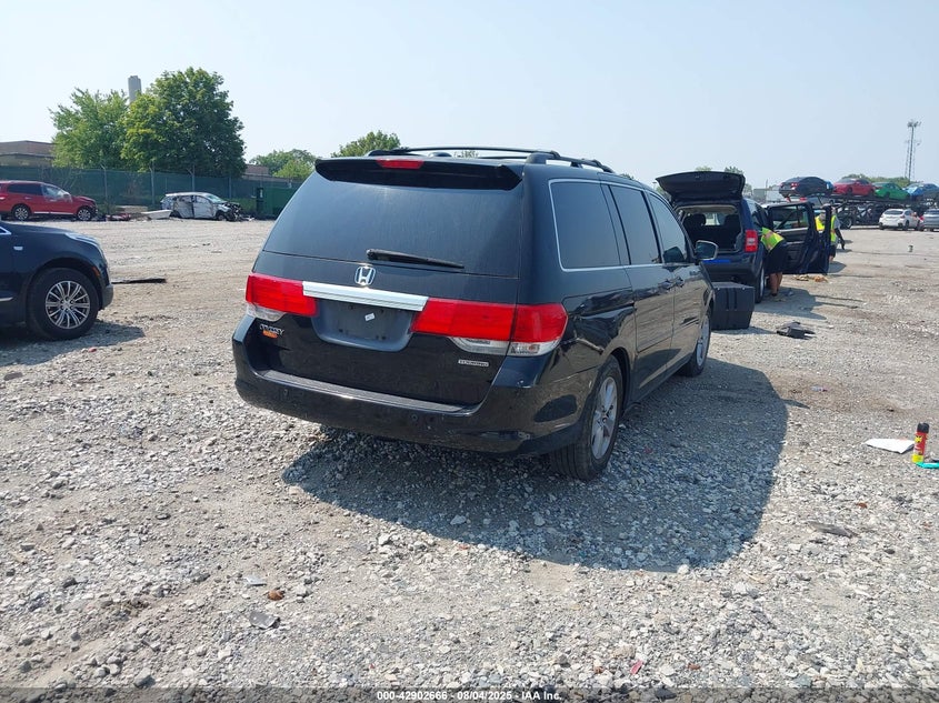 Vin: 5fnrl3h92ab059007, lot: 43396380, honda odyssey touring 20104